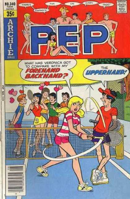 Pep Comics 340 - Veronica - Betty - Archie - Jughead - Tennis