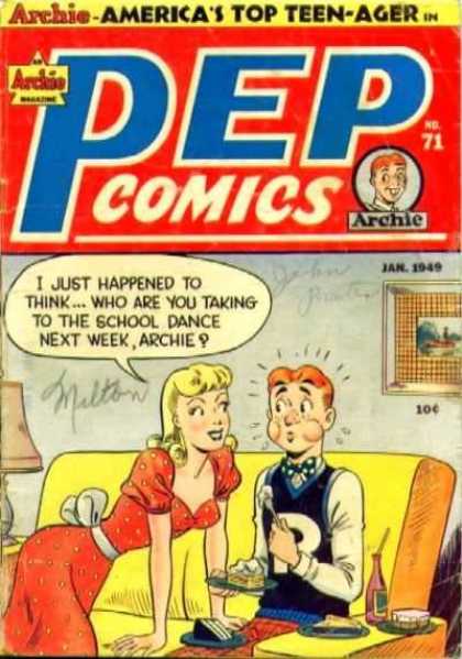 Pep Comics 71 - The Dance - Archie And Betty - Disco Fever - Boogiw Woogie - Dance It Up
