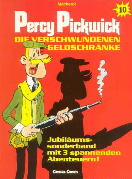 Percy Pickwick 10 - Macherot - Gun - Hunter - Smoke - Carlsen Comics