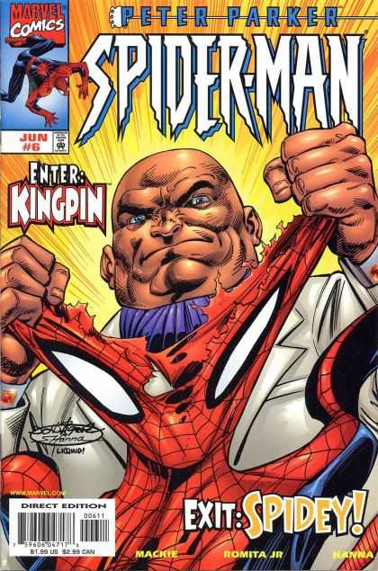 Peter Parker: Spider-Man 6 - Marvel Comics - Kingpin - Superhero - Spidey - Direct Edition - John Byrne