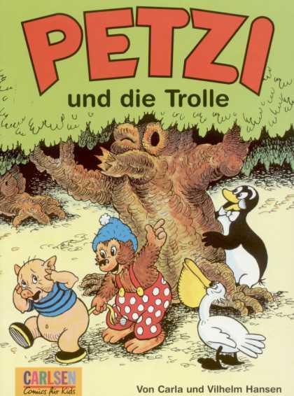 Petzi 23 - Und Die Trolle - Penguin - Bear - Blue Hat - Von Carla