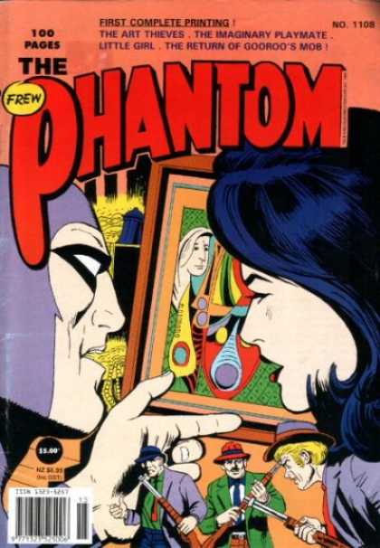 Phantom 1108 - The Art Thieves - Gangster - Rifles - Painting - Mask