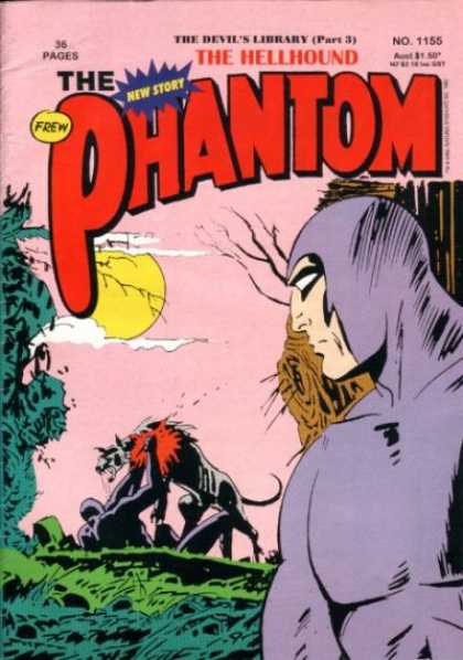Phantom 1155 - The Hellhound - Purple Suit - No 1155 - The Devils Library Part 3 - Sunset