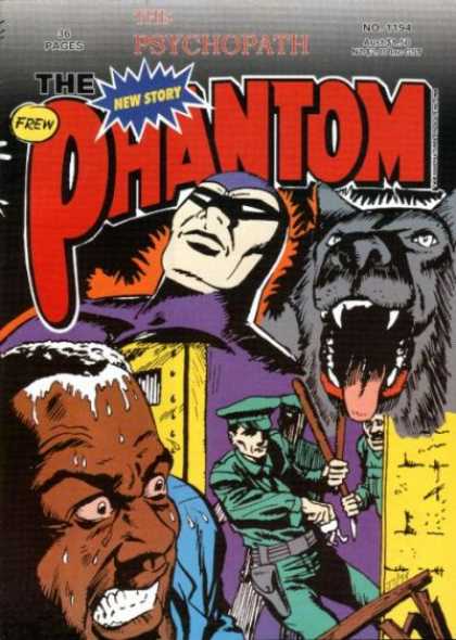 Phantom 1194 - New Story - The Psychopath - Policemen - Wolf - Costume
