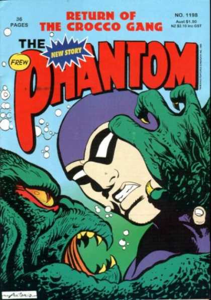 Phantom 1198 - Sea Lizard - Scratch - Water Bubble - Mask - Fury