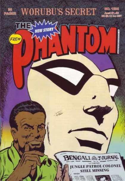 Phantom 1202 - Worubus Secret - Mask - Man - New Story - Newspaper
