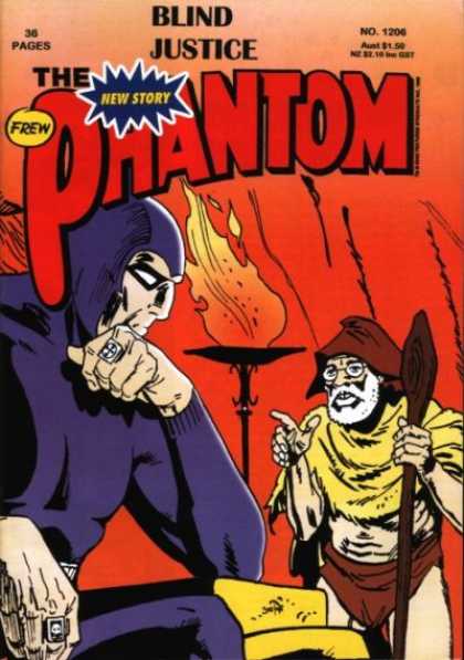 Phantom 1206 - Flame - Old Man - Red - Villian - Sitting