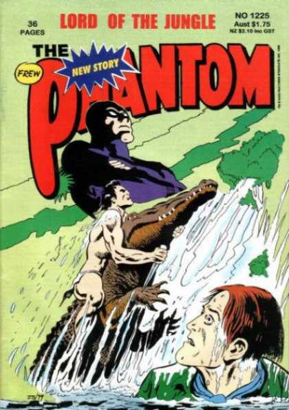 Phantom 1225 - Phantom - New Story - Wrestling Alligator - Lord Of The Jungle - Rescue Man