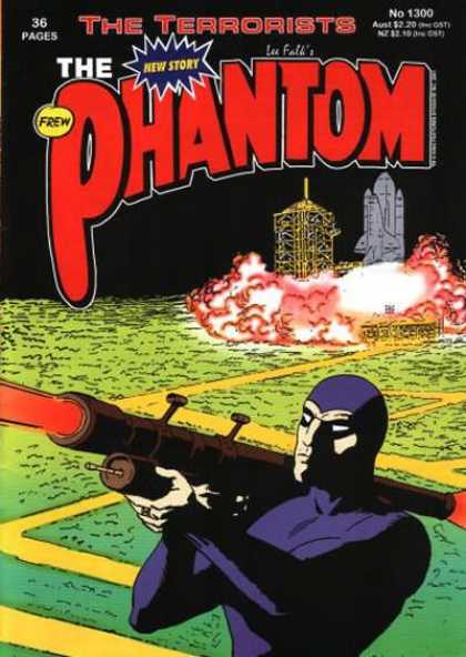 Phantom 1300 - The Terrorists - New Story - Costume - Bazooka - Rocket - Jim Shepherd