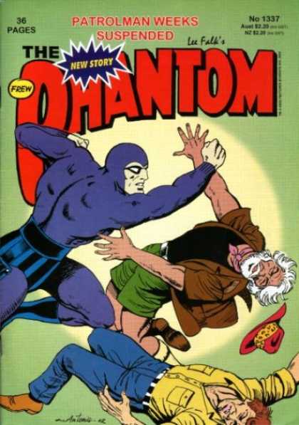 Phantom 1337 - Phantom - Punching A Man - Unconcious Man - Man With Beard - Falling Hat