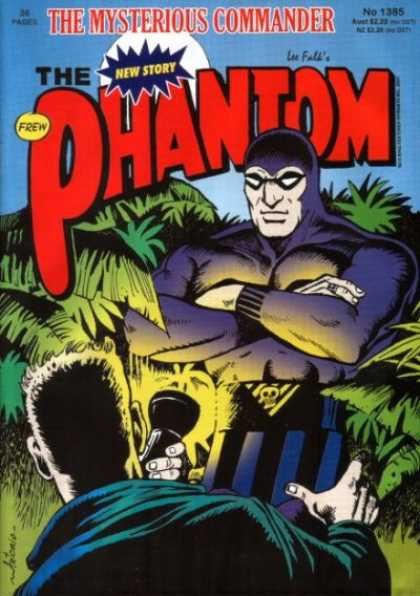 Phantom 1385 - Flashlight - Plants - Mysterious Commander - Man Holding Torch - New Story