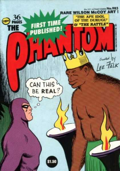 Phantom 983 - 36 Pages - Rare - Wilson Mccoy - The Rattle - Ape Idol