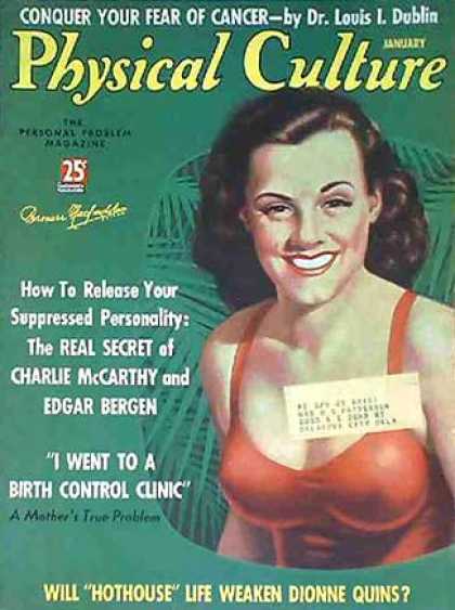 Physical Culture - 1/1938