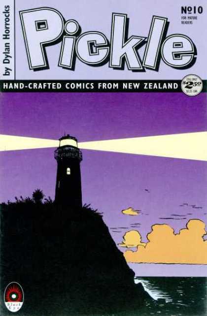 Pickle 10 - Dylan Horrocks - New Zealand - Lighthouse - Ocean - Sunset