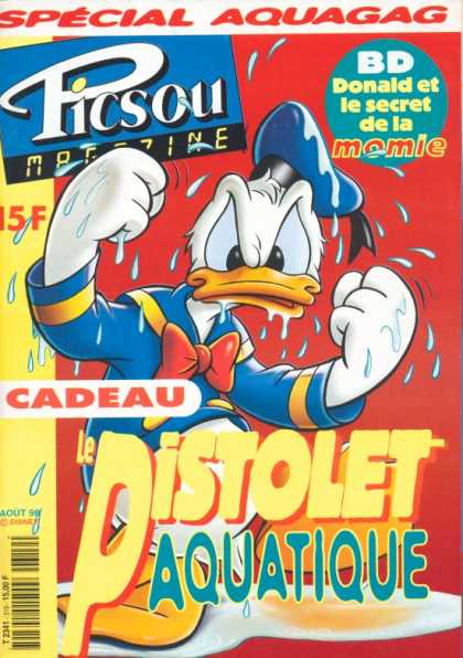 Picsou Magazine 1 - Donald Duck - Wet - Angry - Disney - Sailor