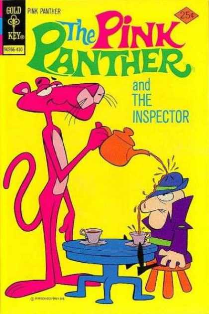 Pink Panther 22 - Gold Key - Pink Panther - Inspector C - Pink Panther Tea - Tea Party