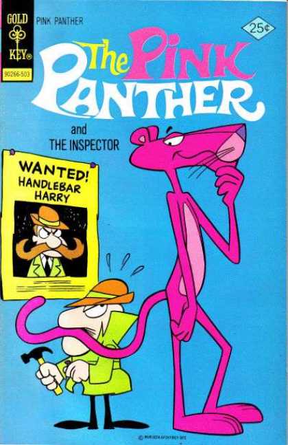 Pink Panther 25 - Pink Panther - Inspector - Wanted Sing - Nadlebar Harry - Gold Key