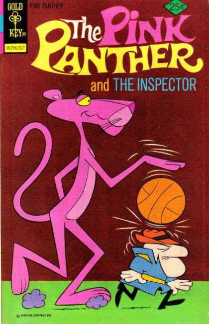 Pink Panther 27 - Gold Key - Basketball - Dribbling - The Inspector - Sports
