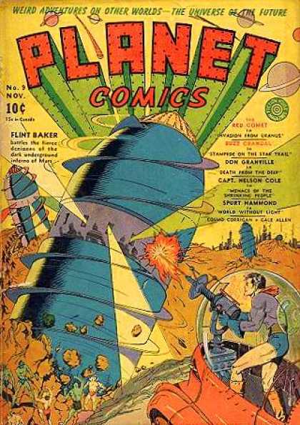 Nick Cardy Planet Comics 9 - Nick Cardy