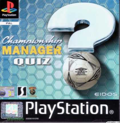 PlayStation Games - Championship Manager Quiz