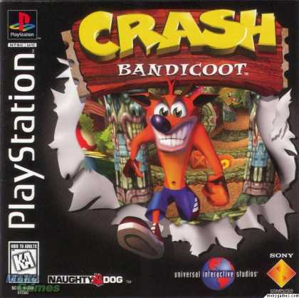 PlayStation Games - Crash Bandicoot