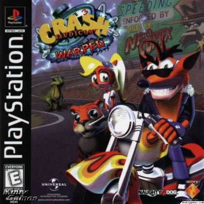 PlayStation Games - Crash Bandicoot: Warped
