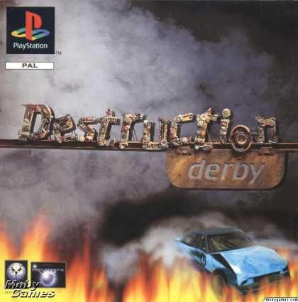 PlayStation Games - Destruction Derby