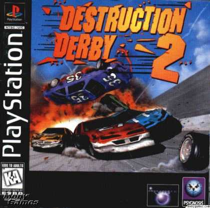 PlayStation Games - Destruction Derby 2