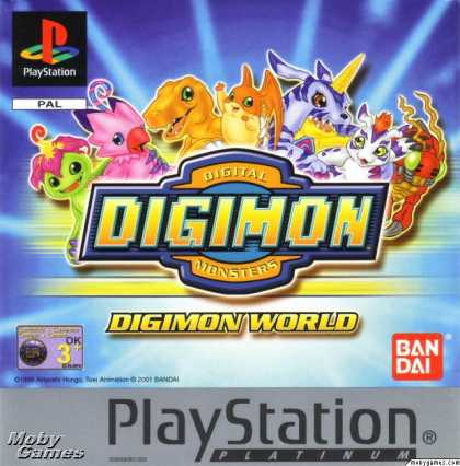 PlayStation Games - Digimon World