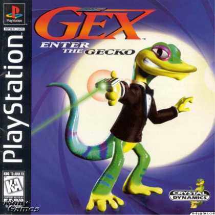 PlayStation Games - Gex 3D: Enter the Gecko
