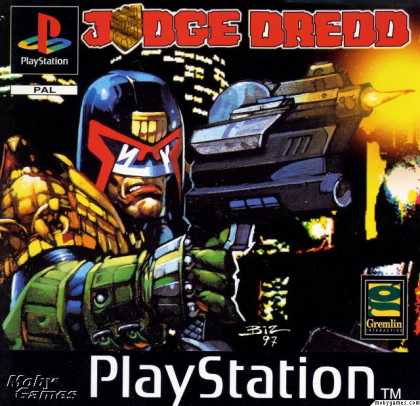 PlayStation Games - Judge Dredd