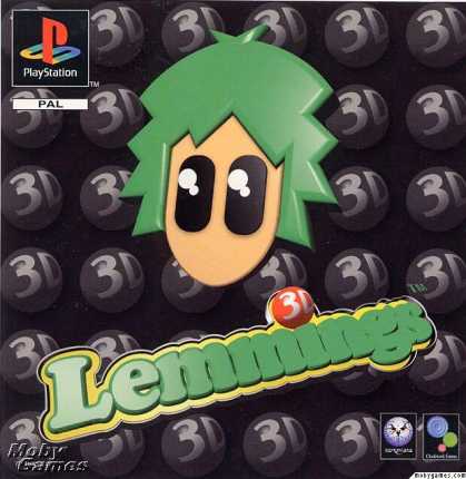 PlayStation Games - Lemmings 3D