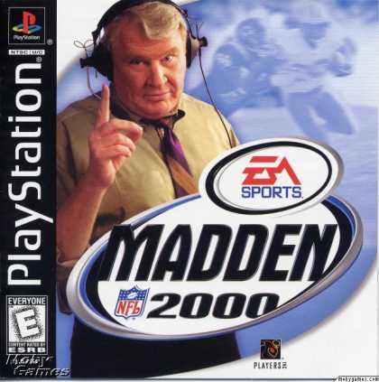 PlayStation Games - Madden NFL 2000