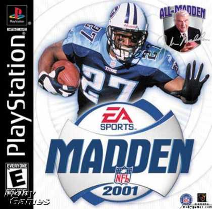 PlayStation Games - Madden NFL 2001