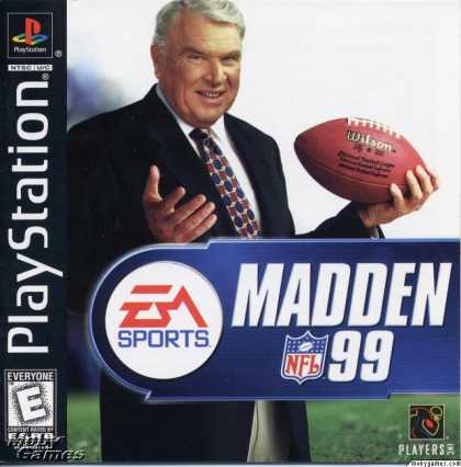 PlayStation Games - Madden NFL 99