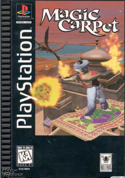 PlayStation Games - Magic Carpet