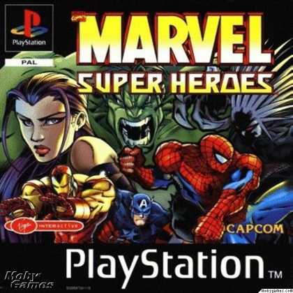 PlayStation Games - Marvel Super Heroes
