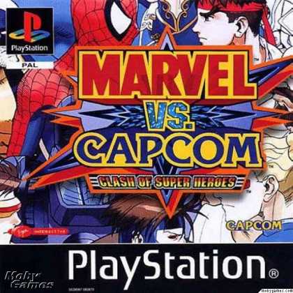 PlayStation Games - Marvel VS. Capcom: Clash of Super Heroes