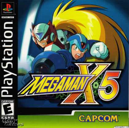 PlayStation Games - Mega Man X5
