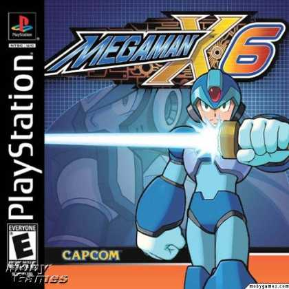 PlayStation Games - Mega Man X6