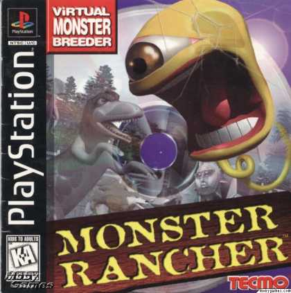 PlayStation Games - Monster Rancher