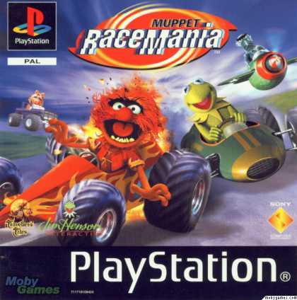 PlayStation Games - Muppet RaceMania