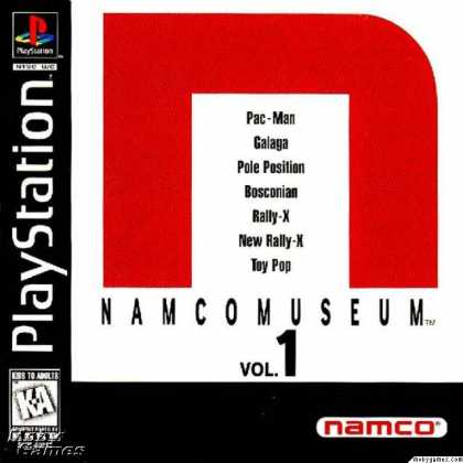 PlayStation Games - Namco Museum Vol. 1