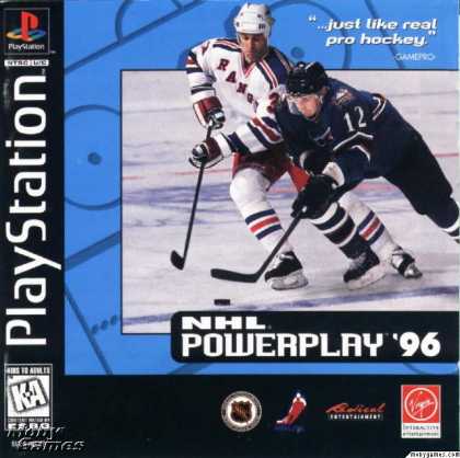 PlayStation Games - NHL Powerplay '96