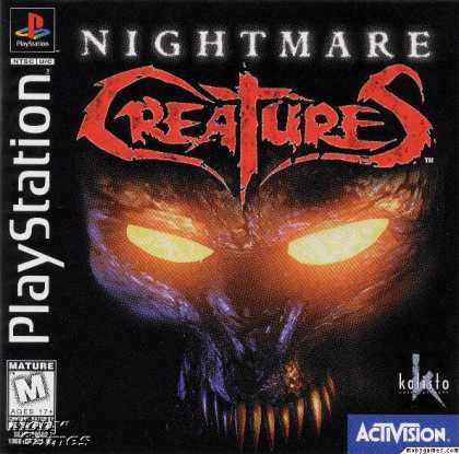PlayStation Games - Nightmare Creatures