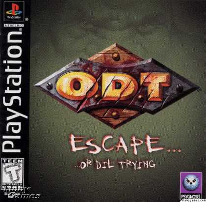 PlayStation Games - O.D.T. - Escape... Or Die Trying