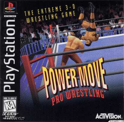 PlayStation Games - Power Move Pro Wrestling