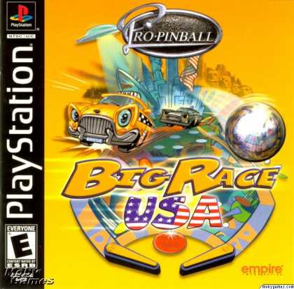 PlayStation Games - Pro Pinball: Big Race USA