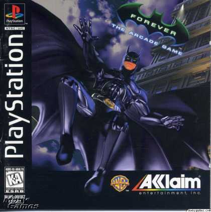 PlayStation Games - Batman Forever: The Arcade Game