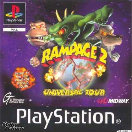 PlayStation Games - Rampage 2: Universal Tour